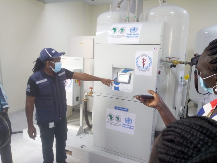 WHO hands over oxygen plant and two cars to Health Ministry in Juba