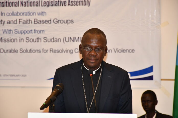Bishop of the Catholic Diocese of Torit, His Lordship Emmanuel Bernardino Lowi Napeta