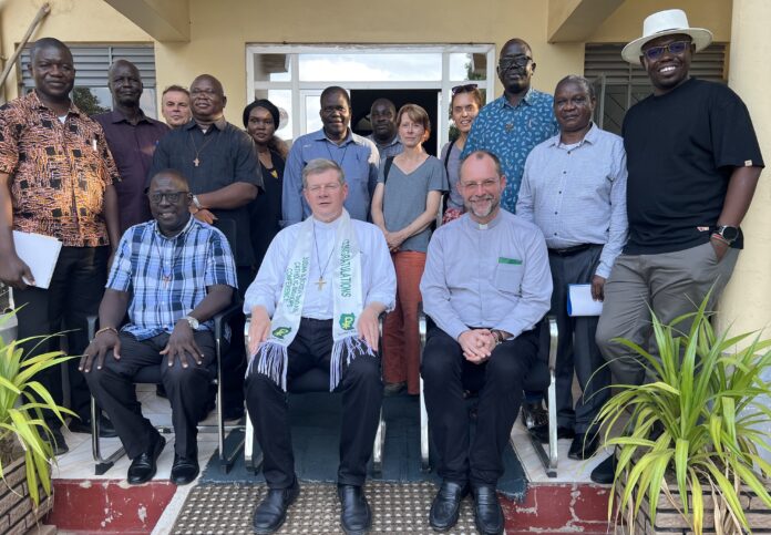 Photos taken during the meeting with Misereor at Bishops' Conference